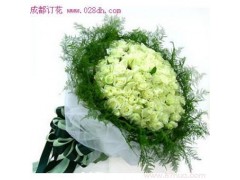 99枝白色玫瑰 纯纯的爱恋 网上订鲜花-全国鲜花包送图1