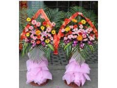 成都开业花篮预订，全成都免费配送图2